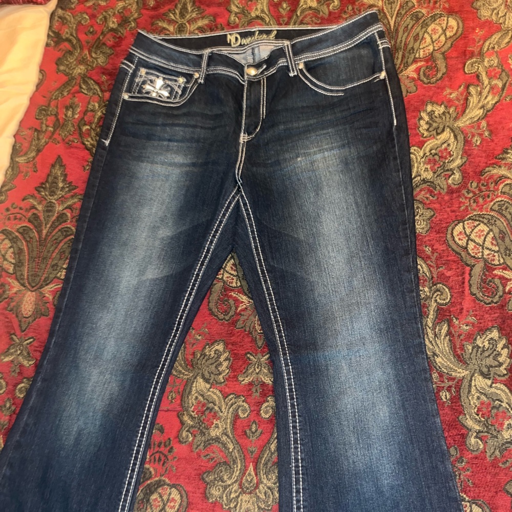 Soundgirl Women's BootCut Blue Jeans